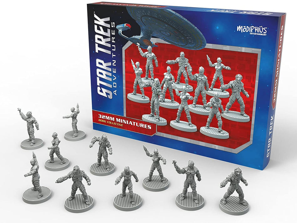 Star Trek Adventures RPG Borg Collective Miniatures Miniatures Modiphius Entertainment