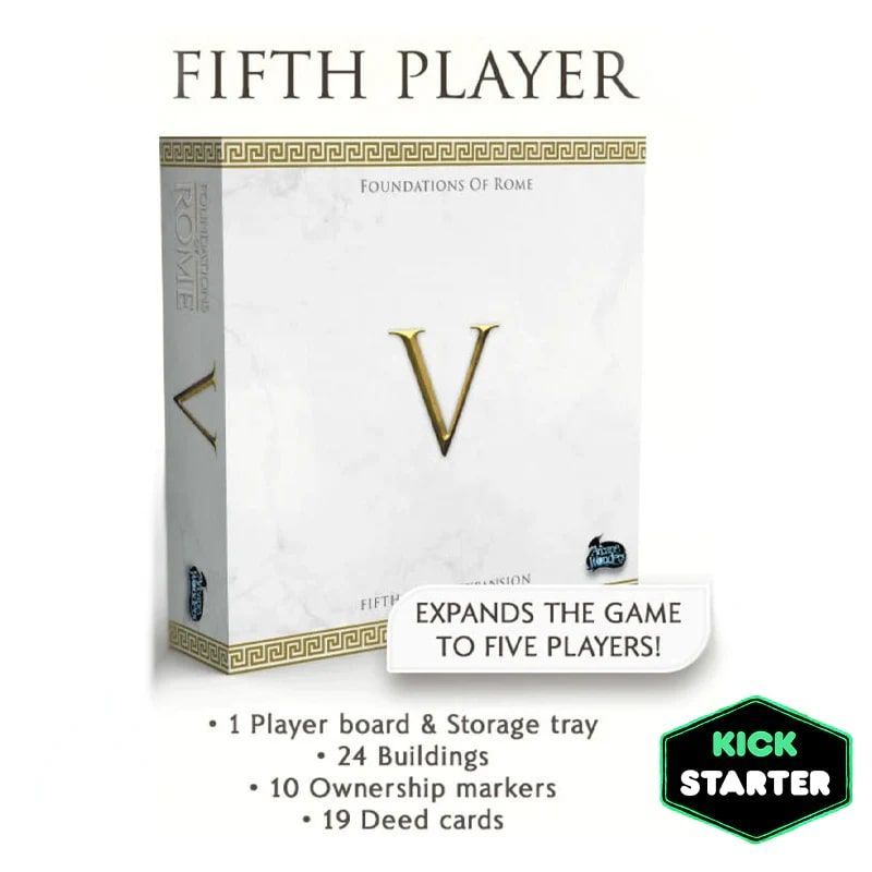 Foundations of Rome 5th Player Board Games Arcane Wonders   