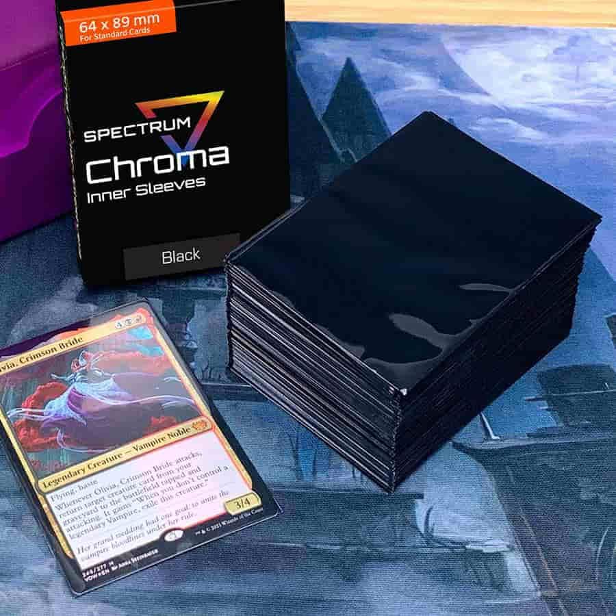 Black Spectrum Chroma Inner Sleeve  BCW   