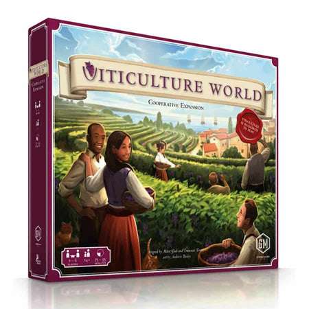 Viticulture World (Cooperative Expansion) Board Games Stonemaier Games   