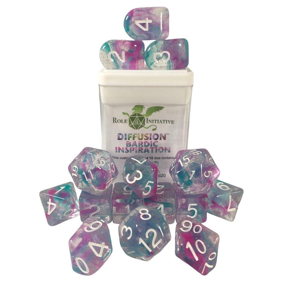 Diffusion 15Set w/ Arch d4 - Bardic Inspiration Dice Role 4 Initiative