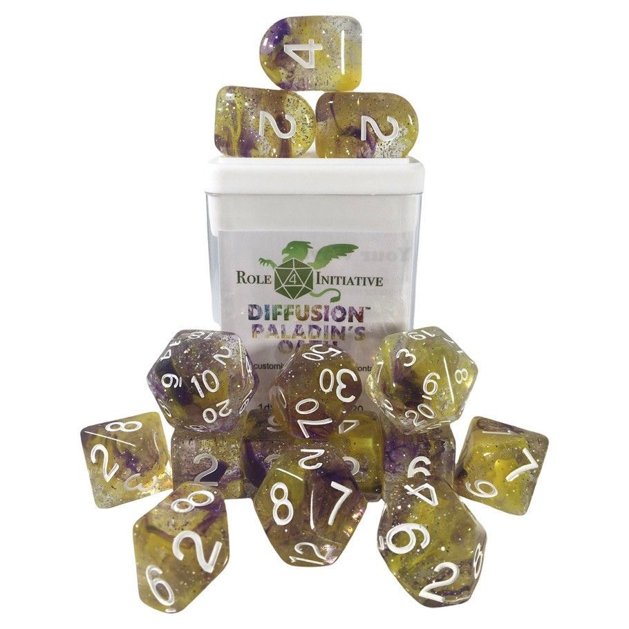 15Set w/ Arch d4 Paladins Oath Dice Role 4 Initiative