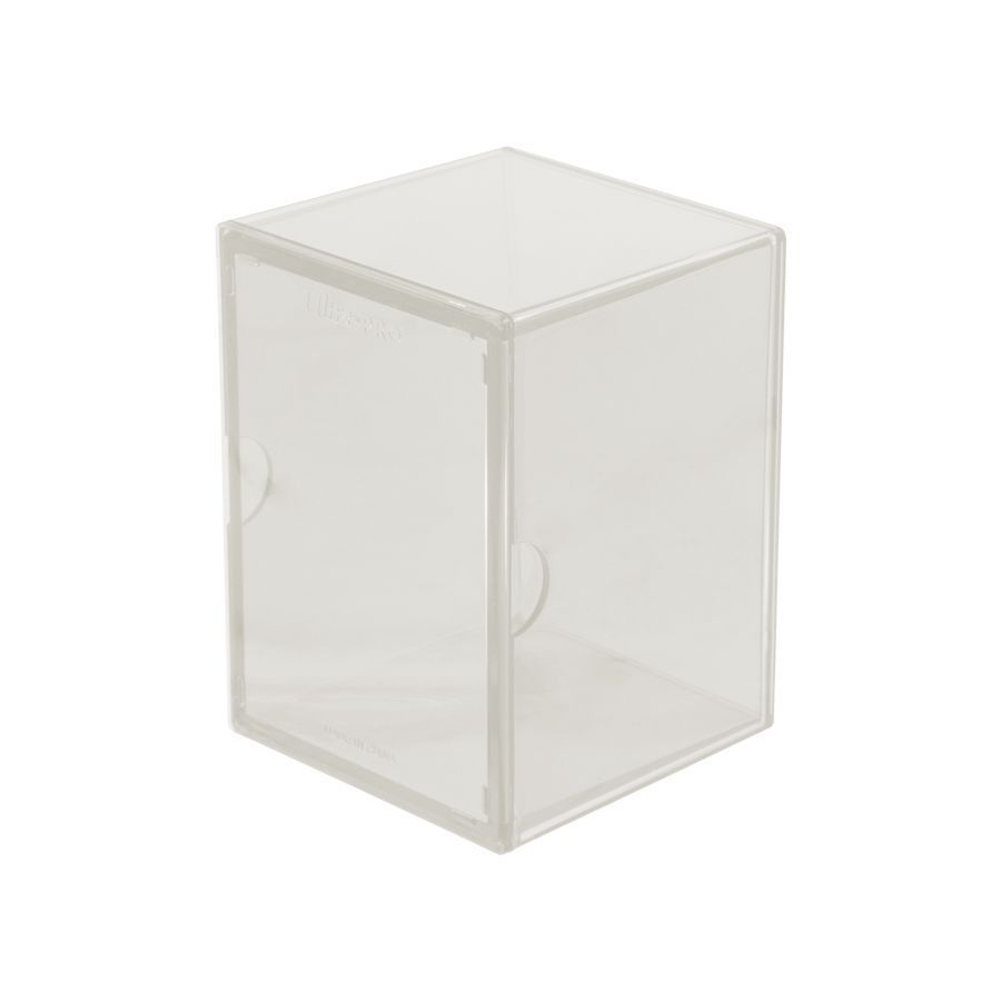 15826 2-Piece Eclipse 100+ Deck Box Arctic White Supplies Ultra Pro   