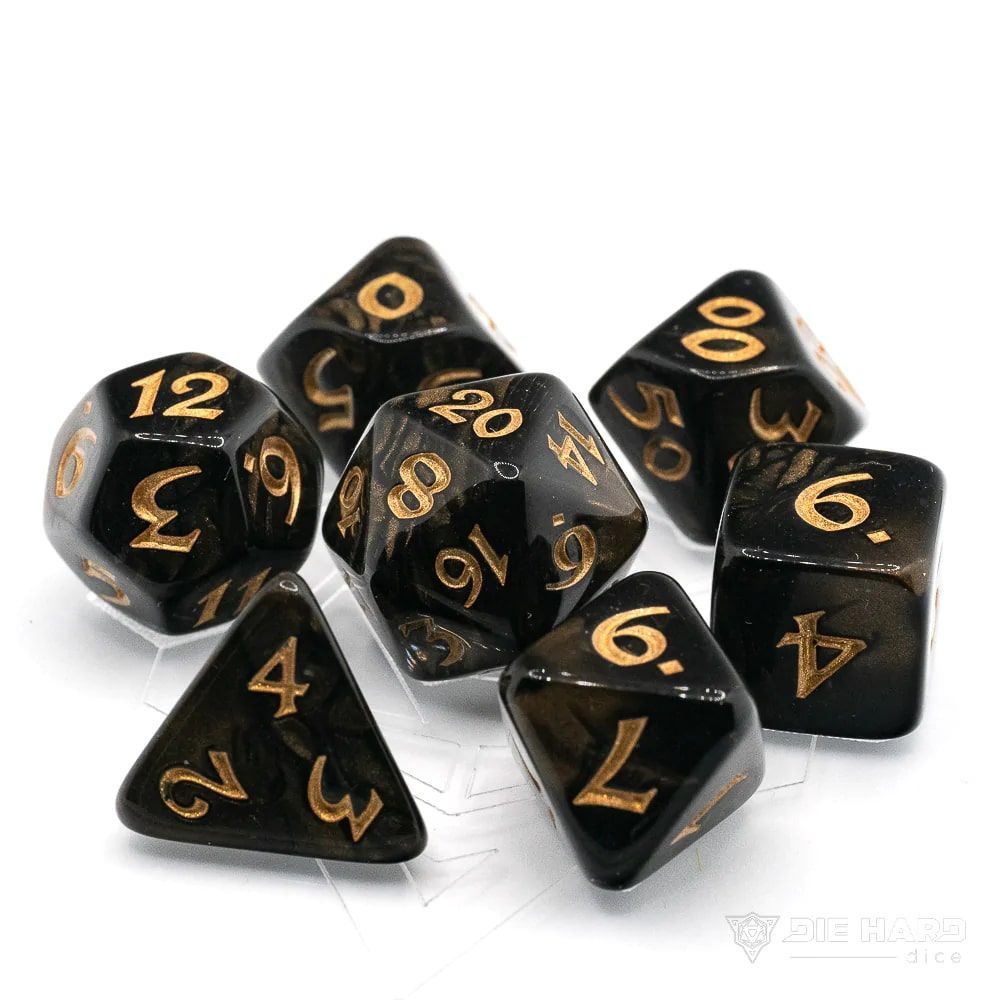 205110 7ct Elessia Wilderun Gld Dice Die Hard Dice