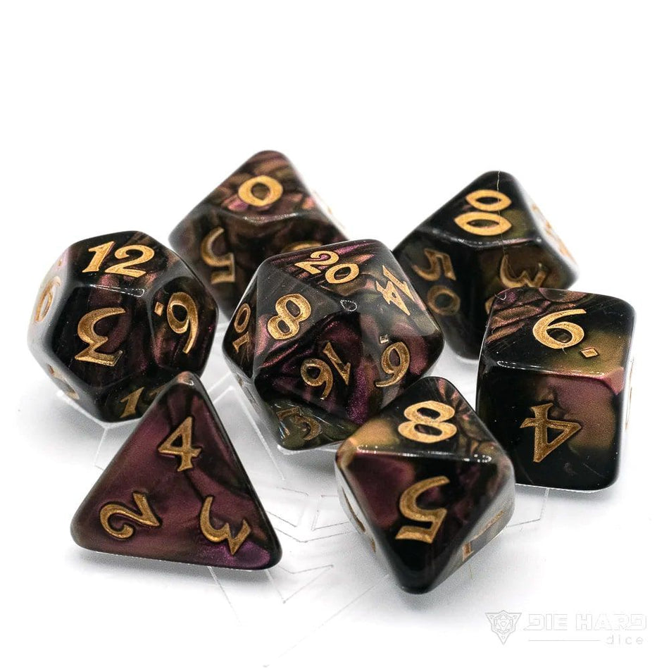 205130 7ct Elessia Dagda Gold Dice Die Hard Dice