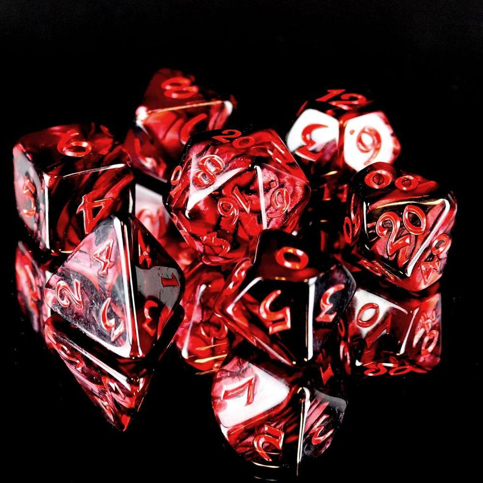 205180 7ct Elessia Kybr Inq Red Dice Die Hard Dice