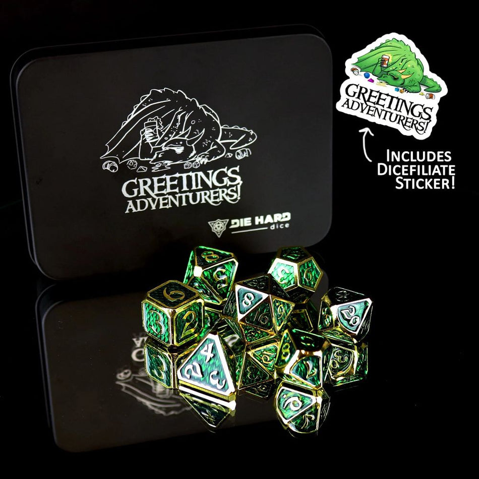 7ct Drakona Arita Greetings Adv Dice Die Hard Dice