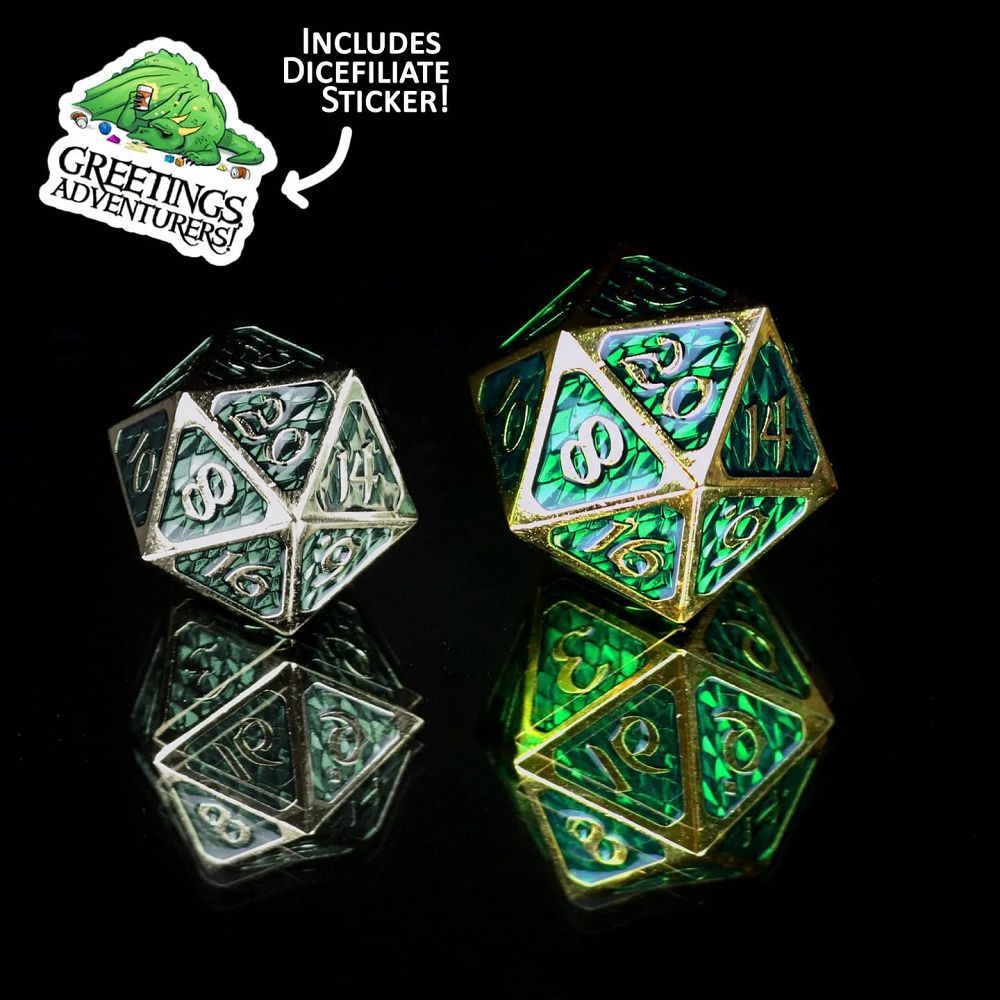 Dire D20 Drakona Arita Greet Ad Dice Die Hard Dice