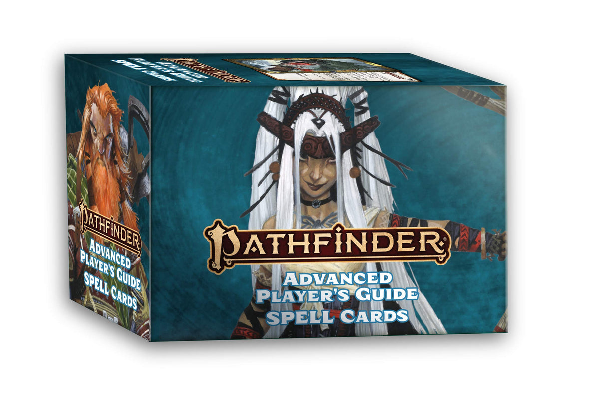 Pathfinder 2e Advanced Player's Guide Spell Cards Supplies Paizo   