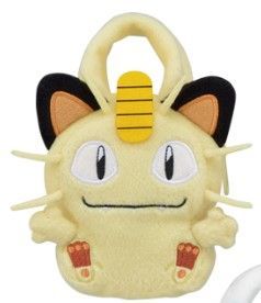 Pokemon Plush Meowth Mini Tote  JBK International   