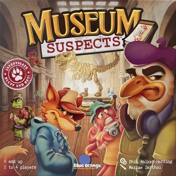 Museum Suspets Board Games Other
