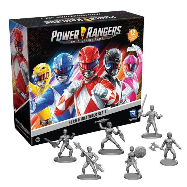 Power Rangers RPG Hero Minis 1 Miniatures Renegade Game Studios