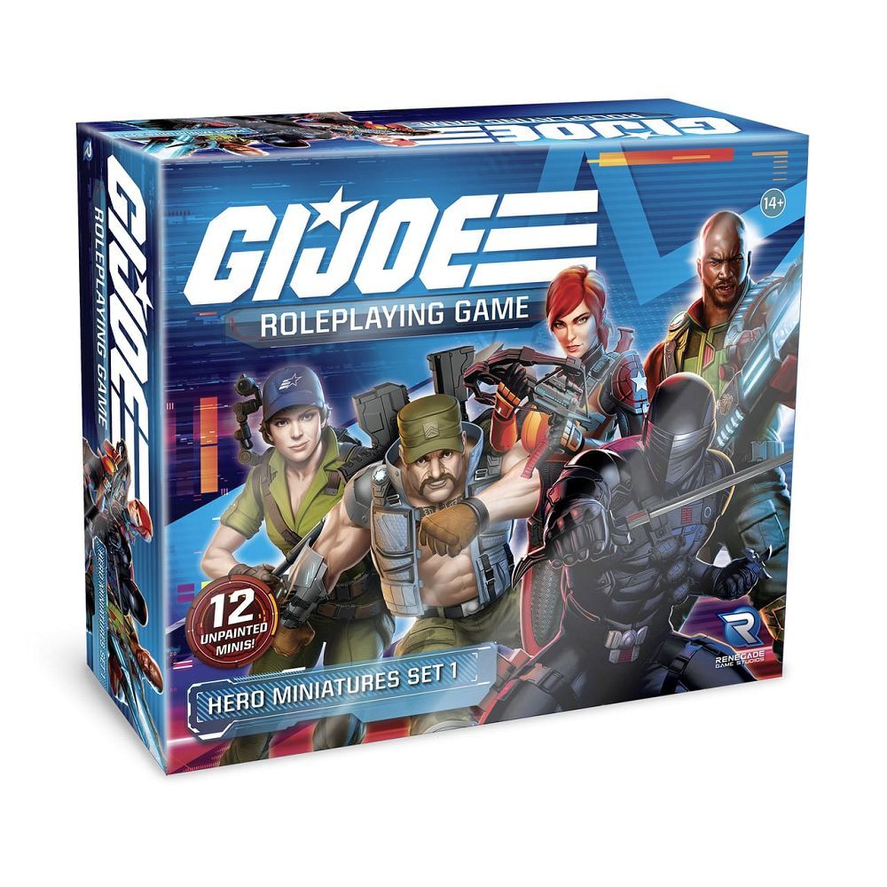 GI JOE RPG Hero Minis 1 Miniatures Renegade Game Studios