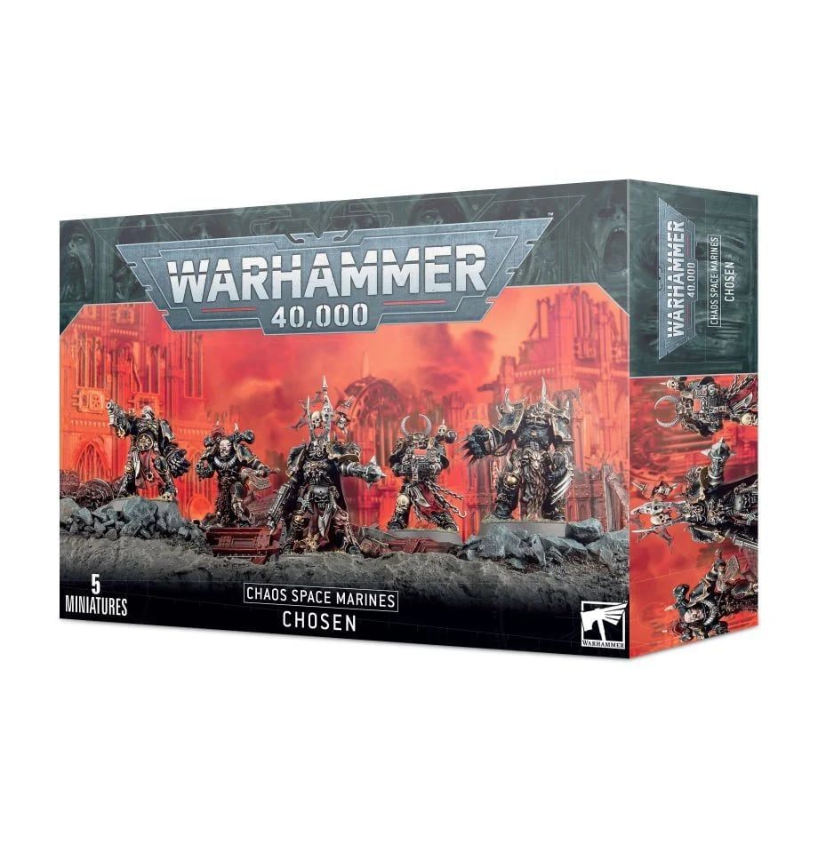 Warhammer 40K Chaos Space Marines: Chosen Miniatures Games Workshop   