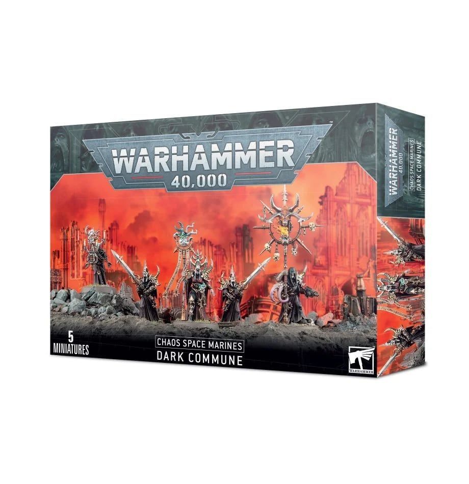 Warhammer 40K Chaos Space Marines: Dark Commune Miniatures Games Workshop   