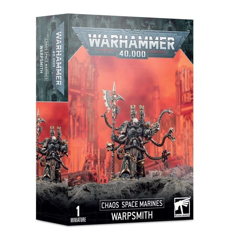 Warhammer 40K Chaos Space Marines: Warpsmith Miniatures Games Workshop   