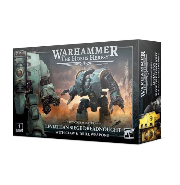Warhammer Horus Heresy Legiones Astartes Leviathan Siege Dreadnought with Claw & Drill Weapons  Games Workshop   