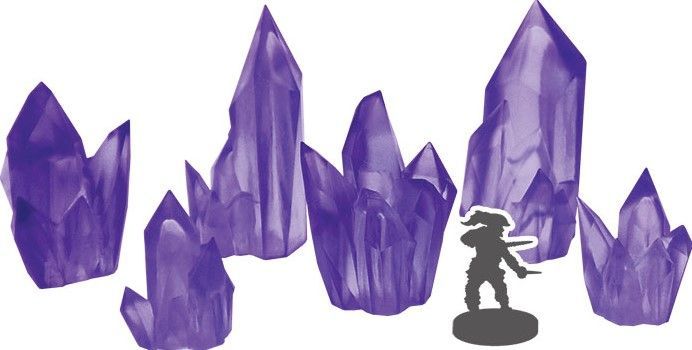 Monster Scenery Amethyst Crysta Miniatures Monster Fight Club