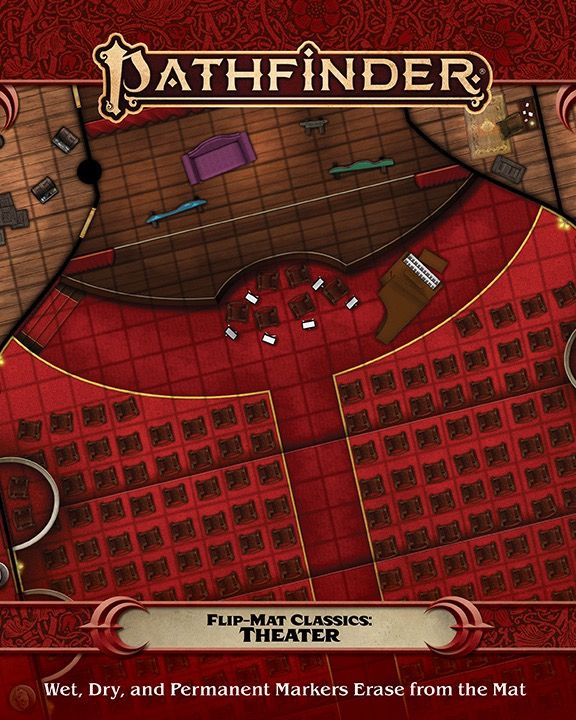 Pathfinder 2e Flip Mat: Classic Theater RPG Maps Paizo   