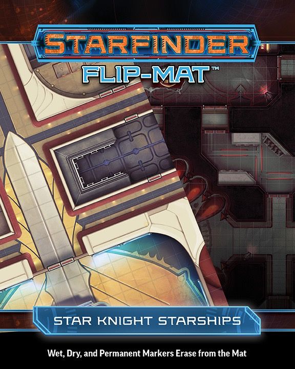 Starfinder Flip Mat Star Knight Starship RPG Maps Paizo   