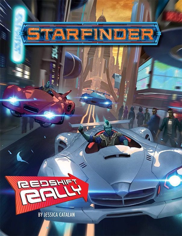 Starfinder Adventure Redshift Rally Role Playing Games Paizo