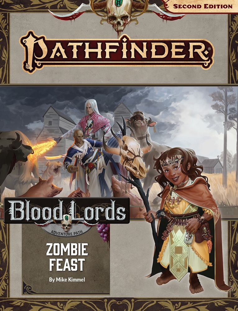 Pathfinder 2e Adventure Path Blood Lords Part 1 - Zombie Feast  Paizo   