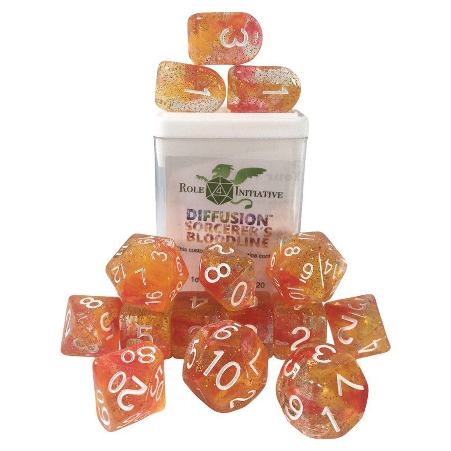 15Set w/ Arch d4 Sorcs Bloodlin Dice Role 4 Initiative