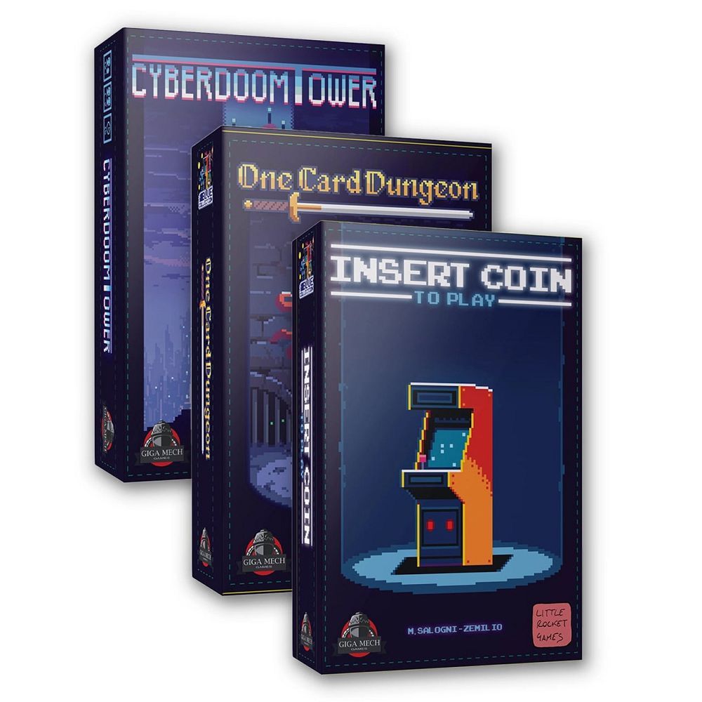The Blue Collection KS Bundle Board Games Giga Mech Games