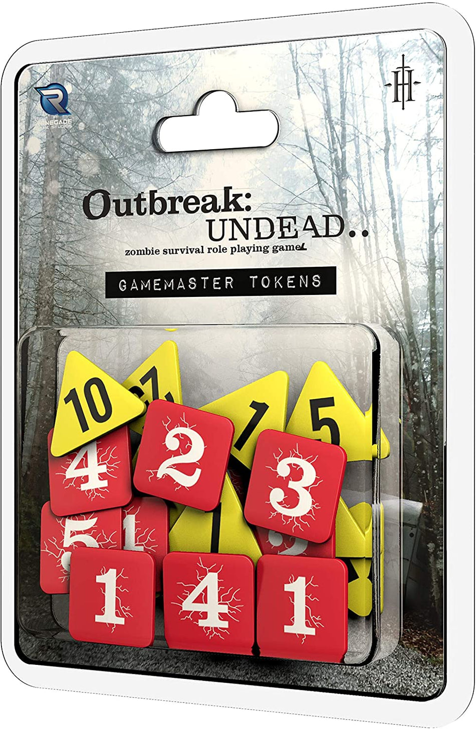 Outbreak: Undead RPG Gamemaster Tokens Supplies Renegade Game Studios