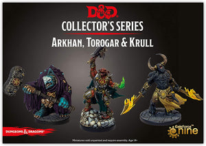 D&D Collector's Series Baldur's Gate: Descent into Avernus - Arkhan, Torogar, & Krull Home page Other   