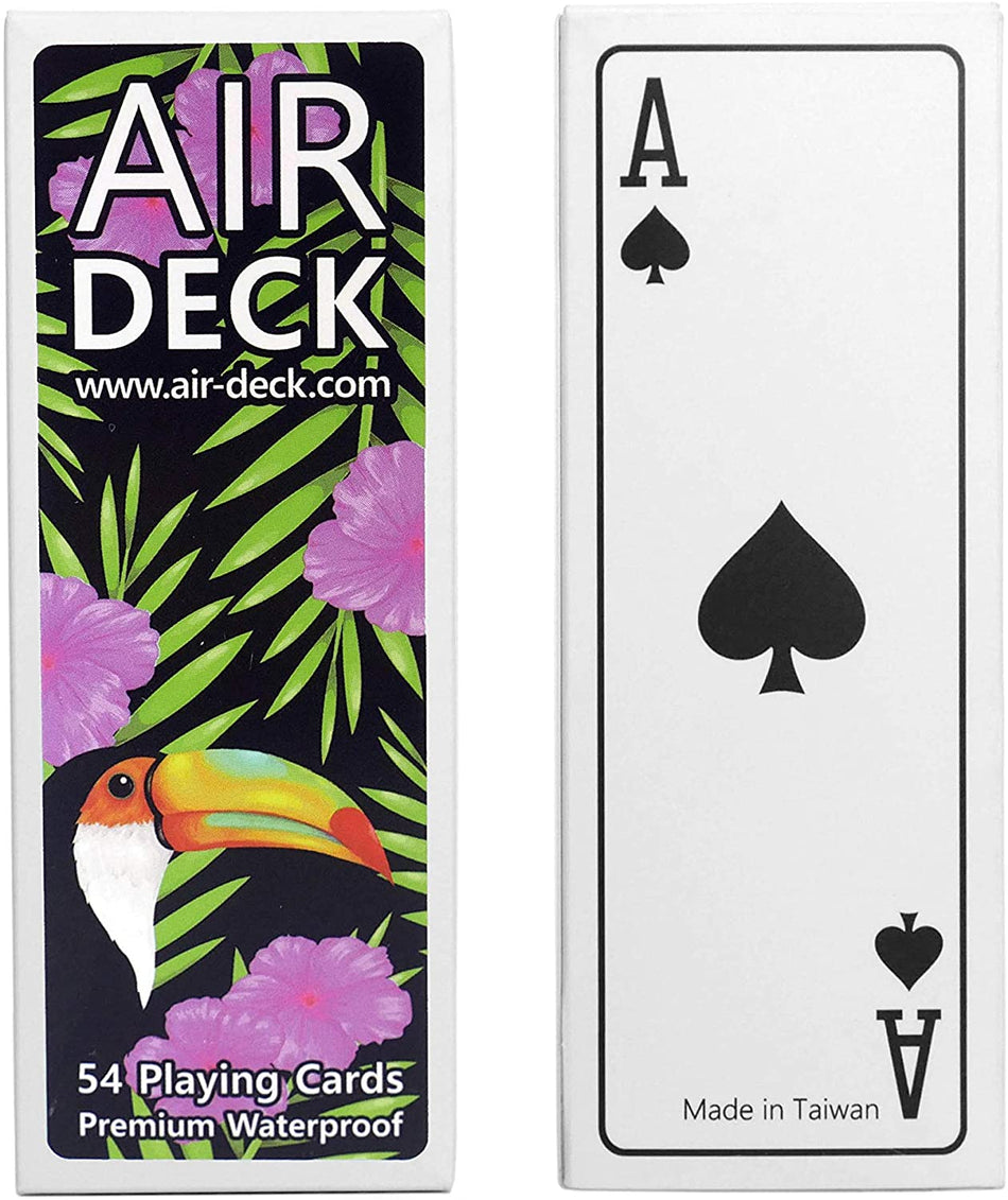 Air Deck Travel Playing Cards - Tropicana Card Games Other