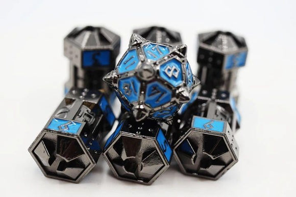 Foam Brain Games 7ct Metal CCG Dice Set Kepler-452B Dice Foam Brain Games