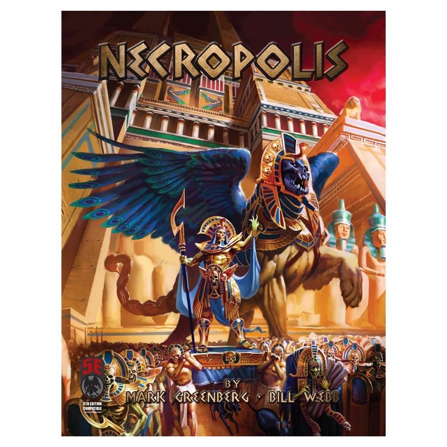 Necropolis (D&D 5e Compatible) Role Playing Games Frog God Games   