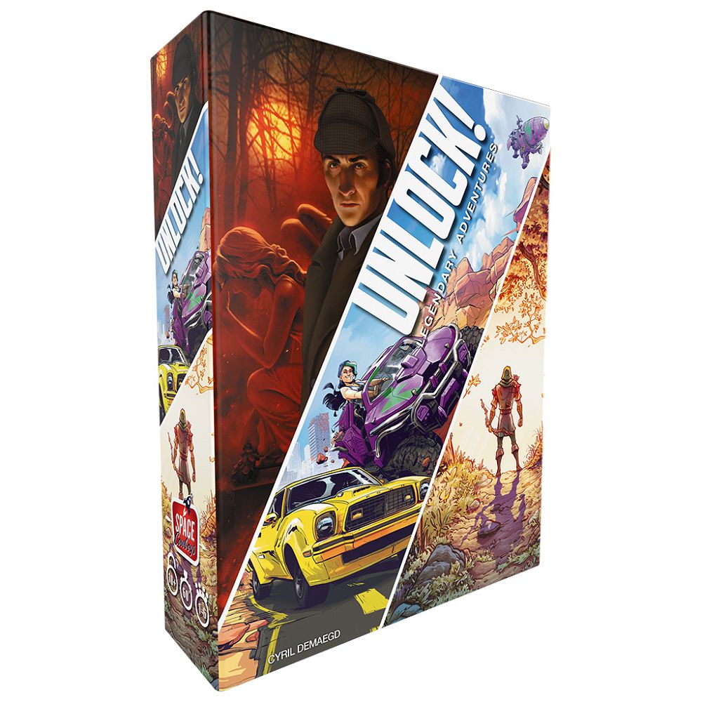 Unlock! Legendary Adventures Board Games Asmodee   