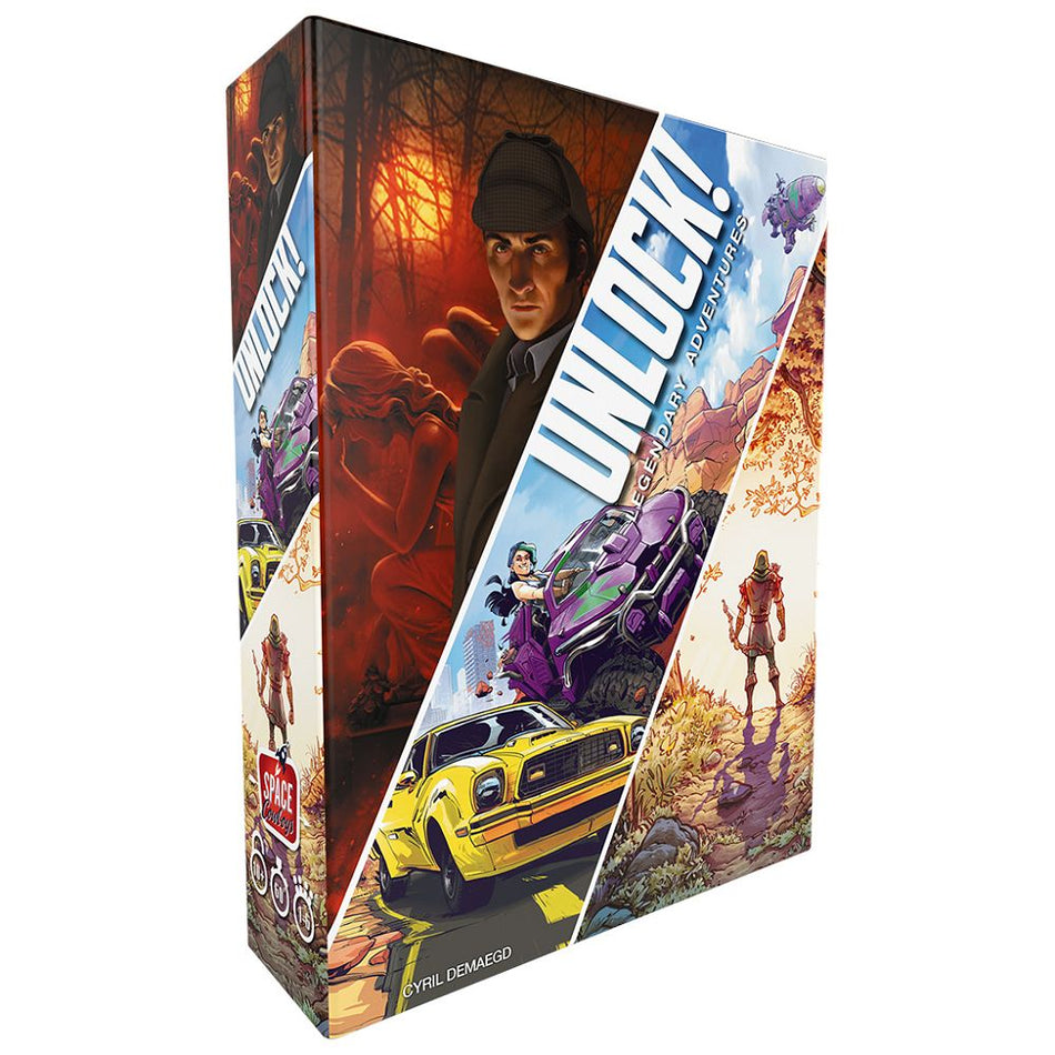 Unlock! Legendary Adventures Board Games Asmodee   