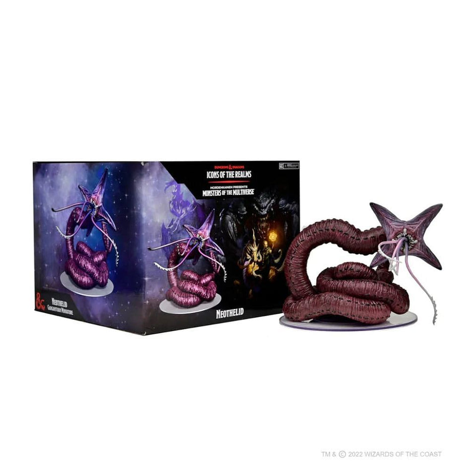 D&D Icons of the Realms Mordenkainen Presents Monsters of the Multiverse Premium Figure Neothelid Miniatures WizKids