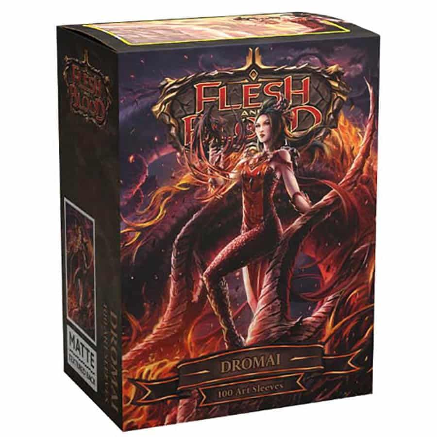 Dragon Shield 100ct Standard Size Art Sleeves Flesh & Blood Dromai (16050) Supplies Arcane Tinmen   