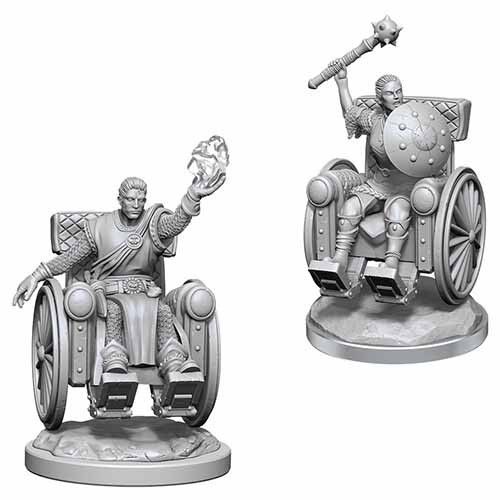 D&D Nolzur's Marvelous Unpainted Miniatures Human Clerics (90523) Miniatures WizKids   