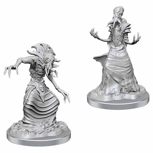 D&D Nolzur's Marvelous Unpainted Miniatures Mind Flayers (90527) Miniatures WizKids   