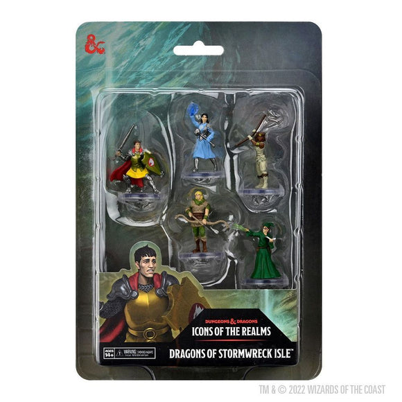 D&D Icons of the Realms Dragons of Stormwreck Isle (96183) Miniatures WizKids   