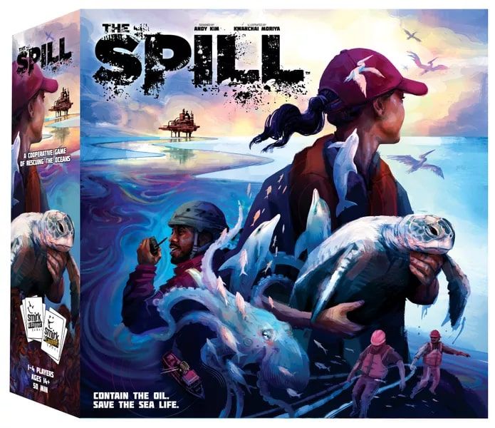 The Spill Deluxe Kickstarter Edition Board Games Smirk & Dagger