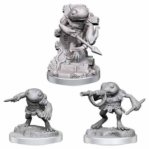 Dungeons & Dragons Nolzurs Marvelous Unpainted Miniatures Grungs (94015) Miniatures WizKids   