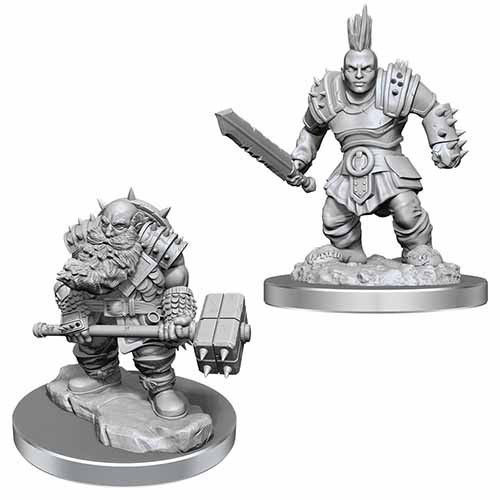 Dungeons & Dragons Nolzurs Marvelous Unpainted Miniatures Duergar Fighters (90421) Miniatures WizKids   