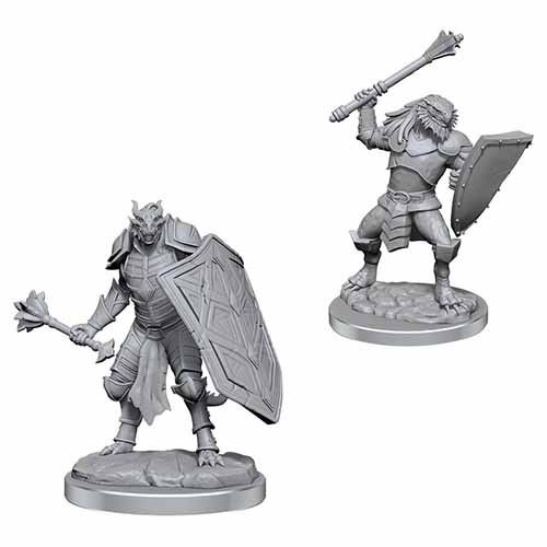 90522 Dragonborn Clerics W18 Miniatures WizKids
