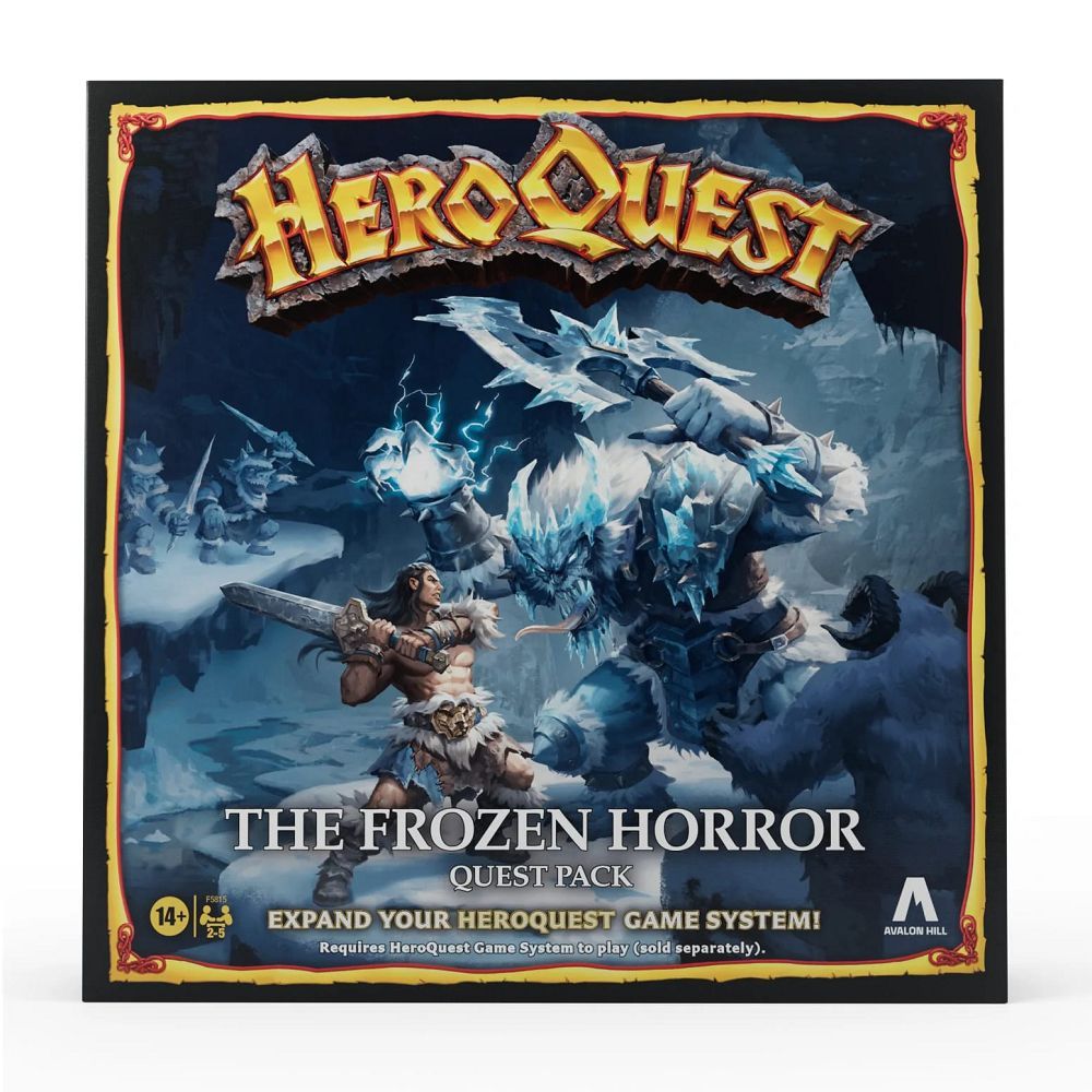 HeroQuest The Frozen Horror Board Games Hasbro