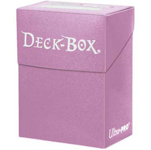 Ultra Pro Solid Deck Box Pink (82481) Home page Ultra Pro   