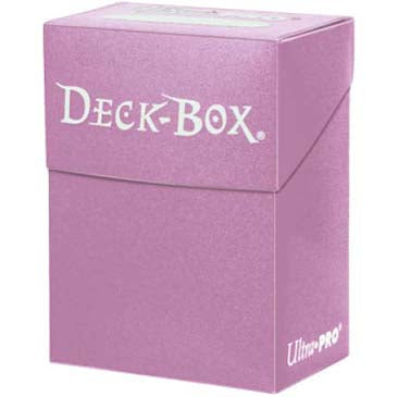 Ultra Pro Solid Deck Box Pink (82481) Home page Ultra Pro   