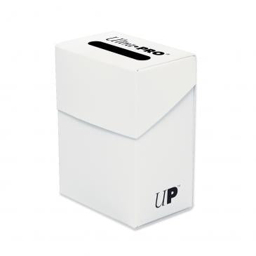 Ultra Pro Solid Deck Box White (82591) Supplies Ultra Pro   
