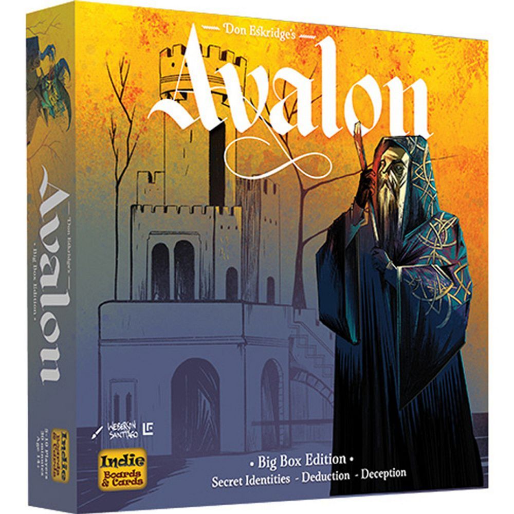 The Resistance: Avalon Deluxe Board Games Indie Boards & Cards