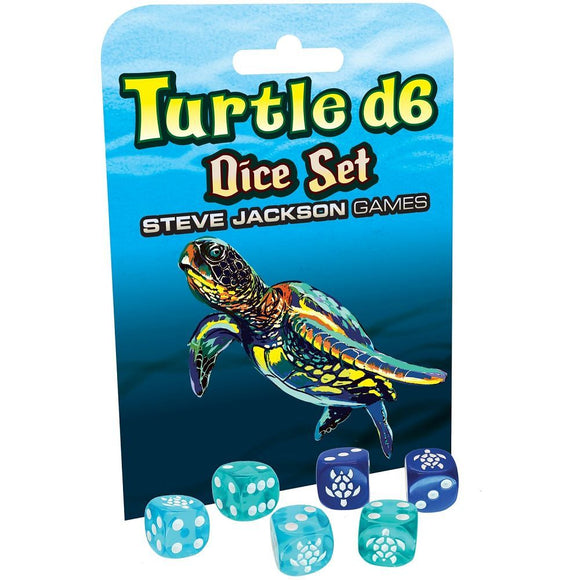 Turtle d6 Dice Set  Steve Jackson Games   